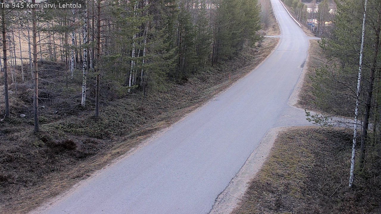Weather Camera Image Road 945 Kemijärvi, Lehtola, Kemijärvi, Lappi