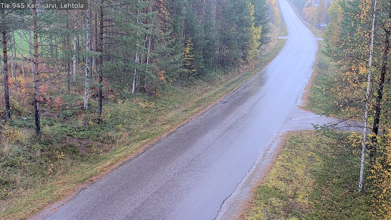Weather Camera Image Road 945 Kemijärvi, Lehtola, Kemijärvi, Lappi
