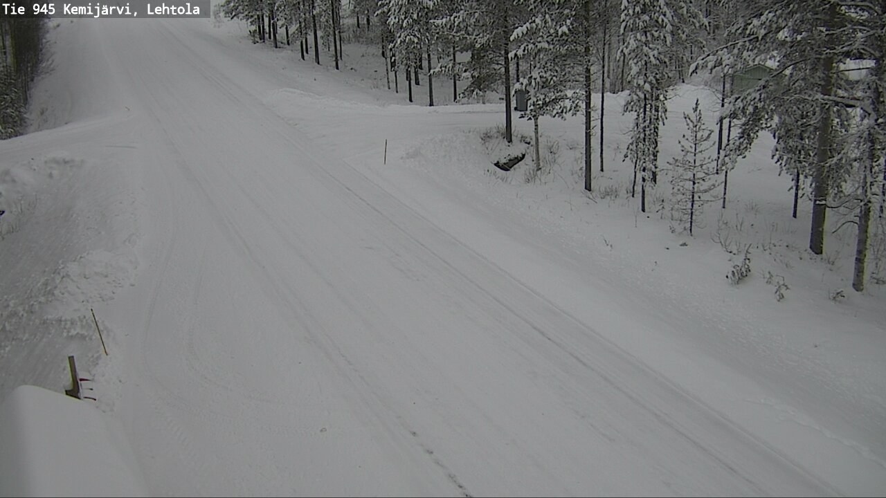 Kelikamerat Kuva Tie 945 Kemijärvi, Lehtola, Kemijärvi, Lappi