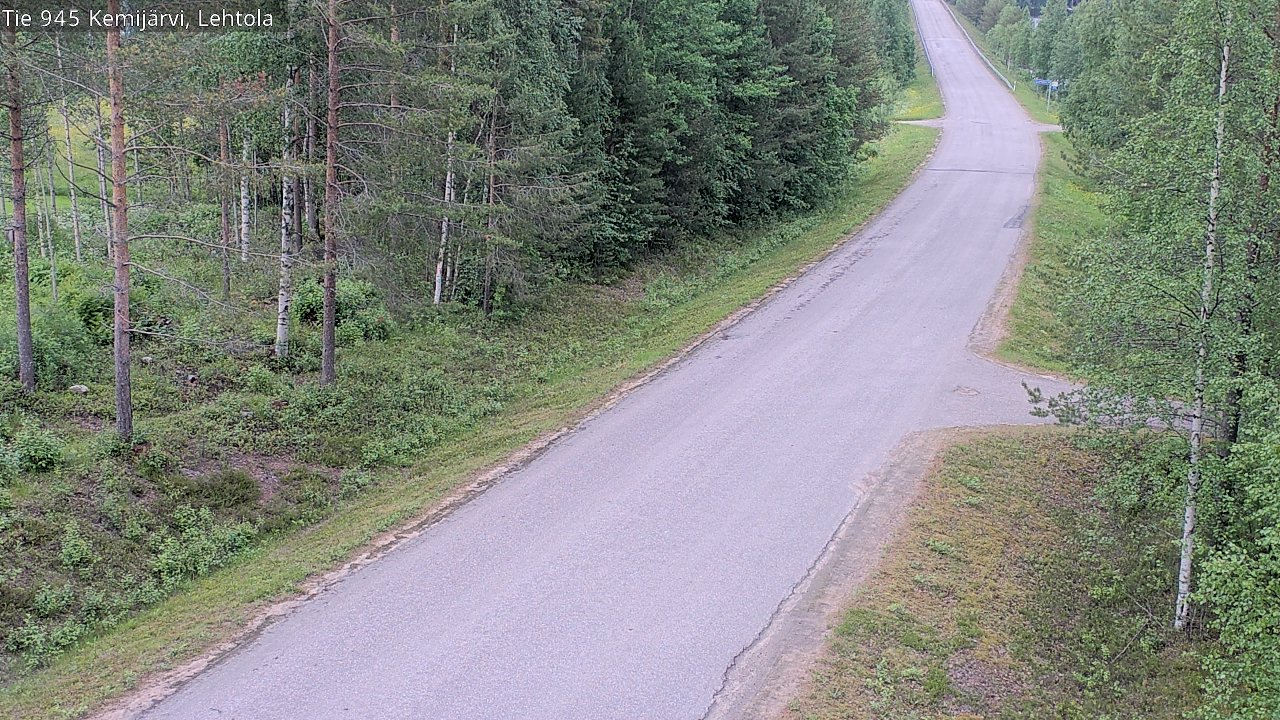 Kelikamerat Kuva Tie 945 Kemijärvi, Lehtola, Kemijärvi, Lappi