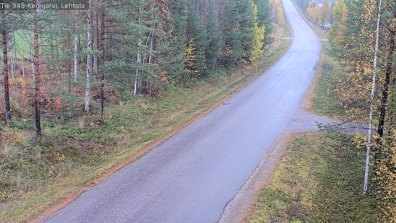 Weather Camera Image Road 945 Kemijärvi, Lehtola, Kemijärvi, Lappi