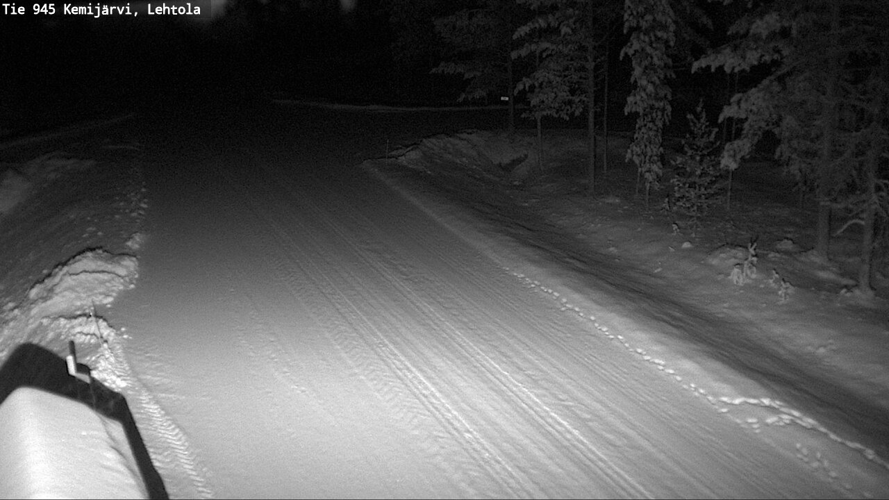 Kelikamerat Kuva Tie 945 Kemijärvi, Lehtola, Kemijärvi, Lappi