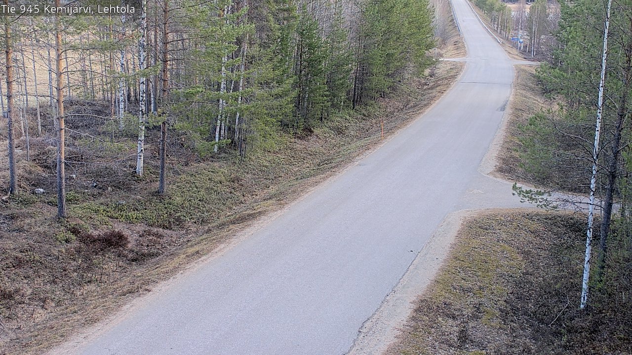 Kelikamerat Kuva Tie 945 Kemijärvi, Lehtola, Kemijärvi, Lappi
