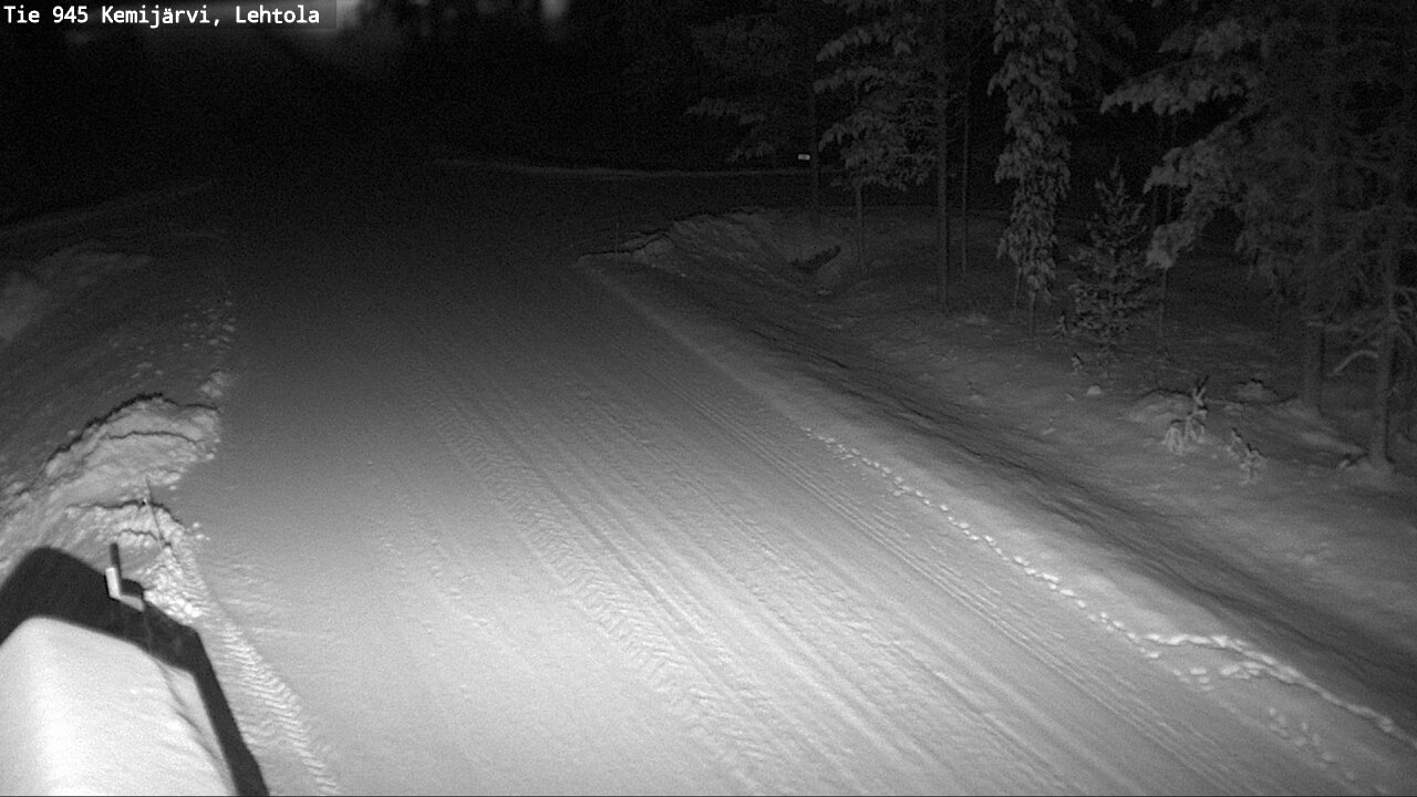 Kelikamerat Kuva Tie 945 Kemijärvi, Lehtola, Kemijärvi, Lappi