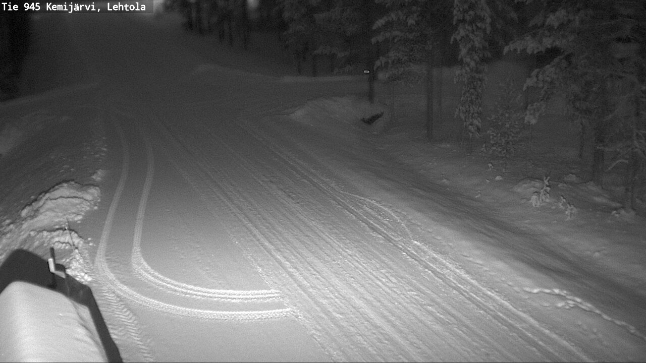 Kelikamerat Kuva Tie 945 Kemijärvi, Lehtola, Kemijärvi, Lappi