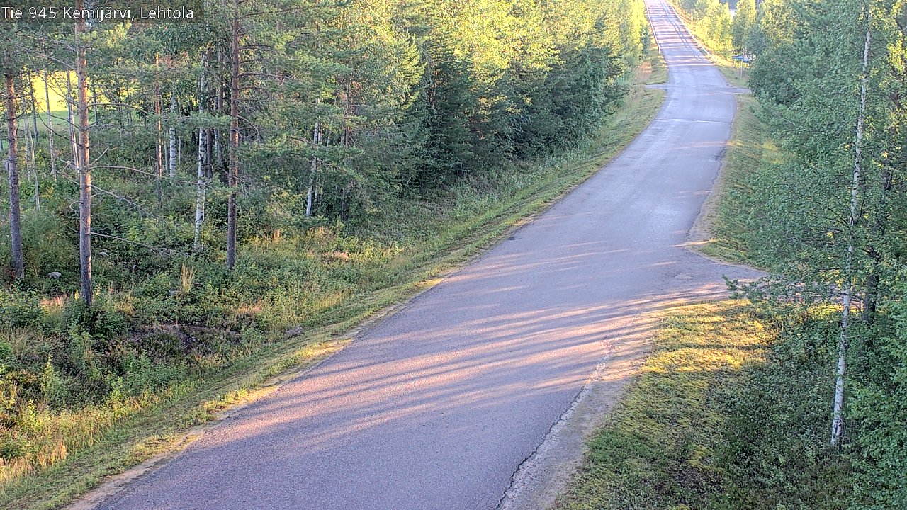 Kelikamerat Kuva Tie 945 Kemijärvi, Lehtola, Kemijärvi, Lappi