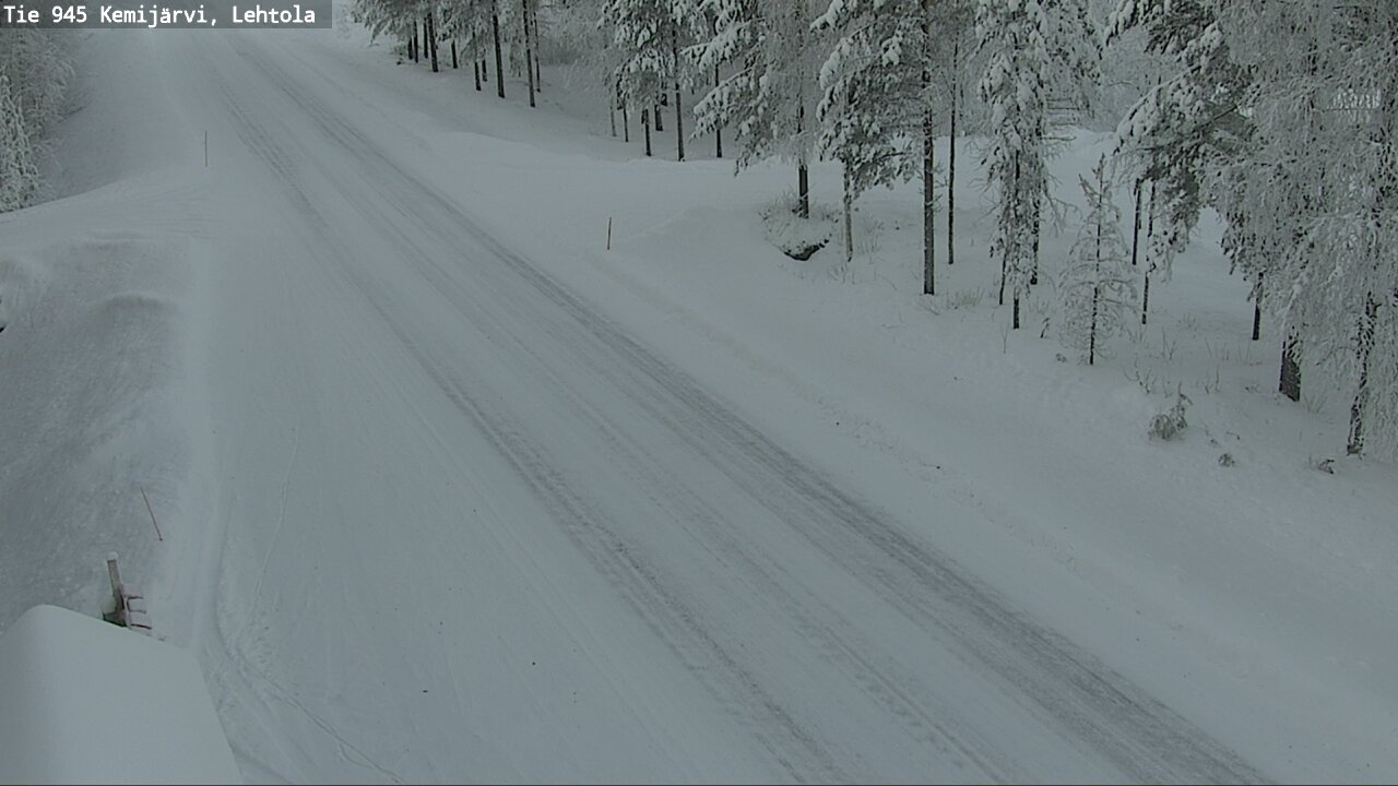Kelikamerat Kuva Tie 945 Kemijärvi, Lehtola, Kemijärvi, Lappi