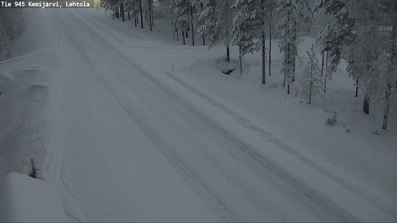 Kelikamerat Kuva Tie 945 Kemijärvi, Lehtola, Kemijärvi, Lappi