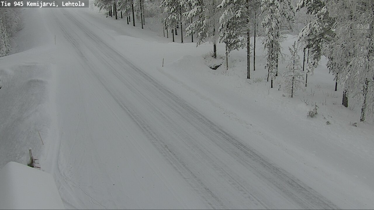 Kelikamerat Kuva Tie 945 Kemijärvi, Lehtola, Kemijärvi, Lappi