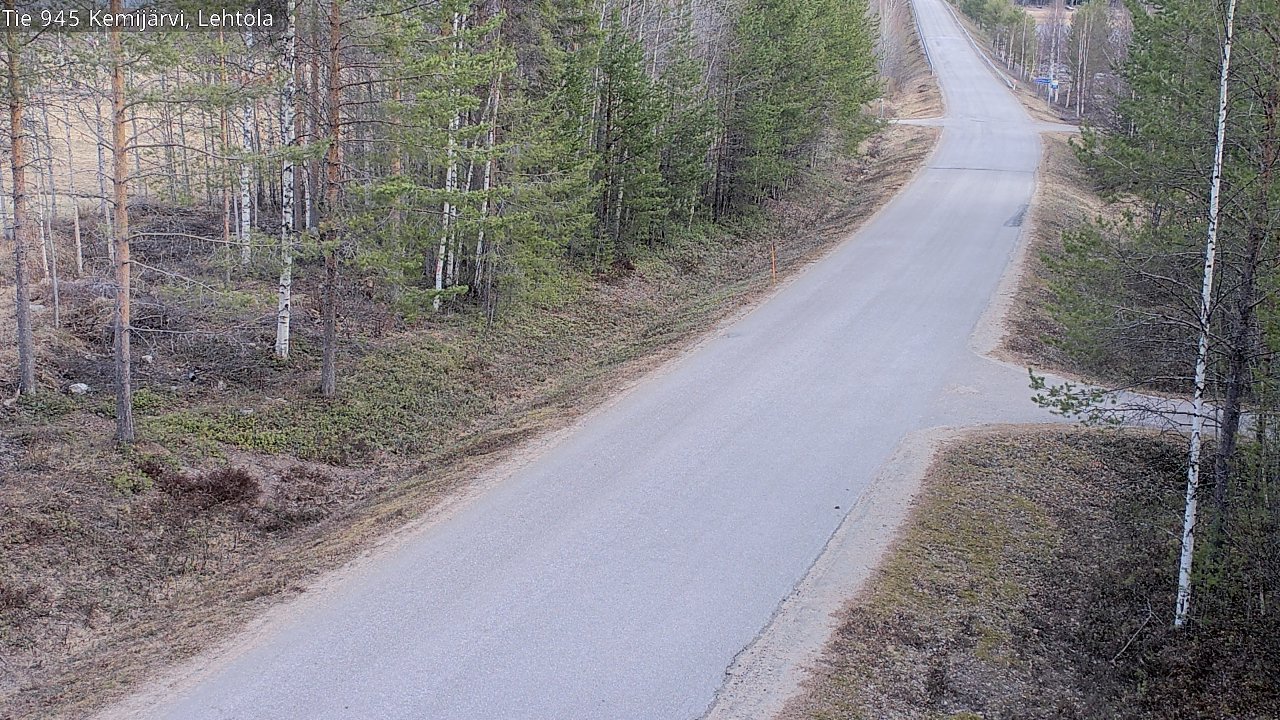 Kelikamerat Kuva Tie 945 Kemijärvi, Lehtola, Kemijärvi, Lappi