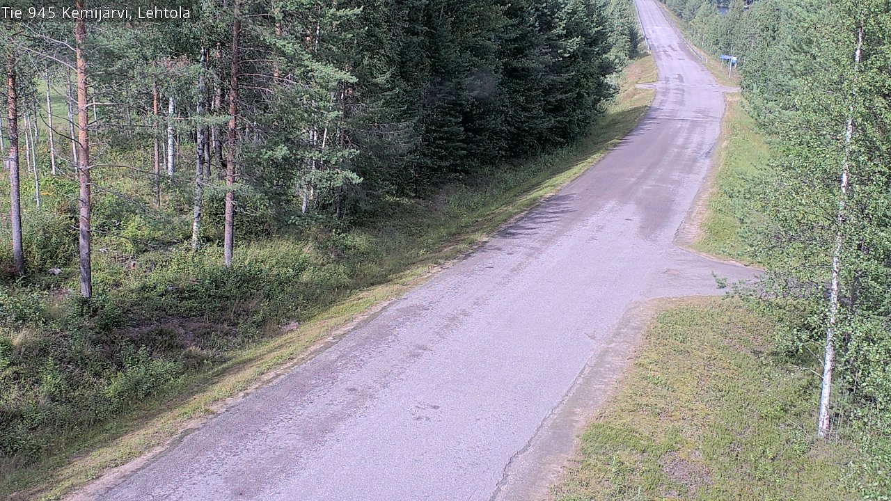 Kelikamerat Kuva Tie 945 Kemijärvi, Lehtola, Kemijärvi, Lappi