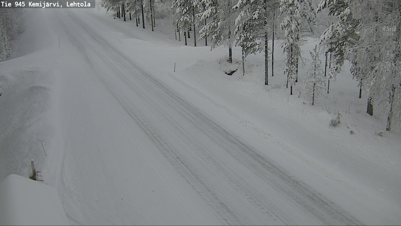 Kelikamerat Kuva Tie 945 Kemijärvi, Lehtola, Kemijärvi, Lappi