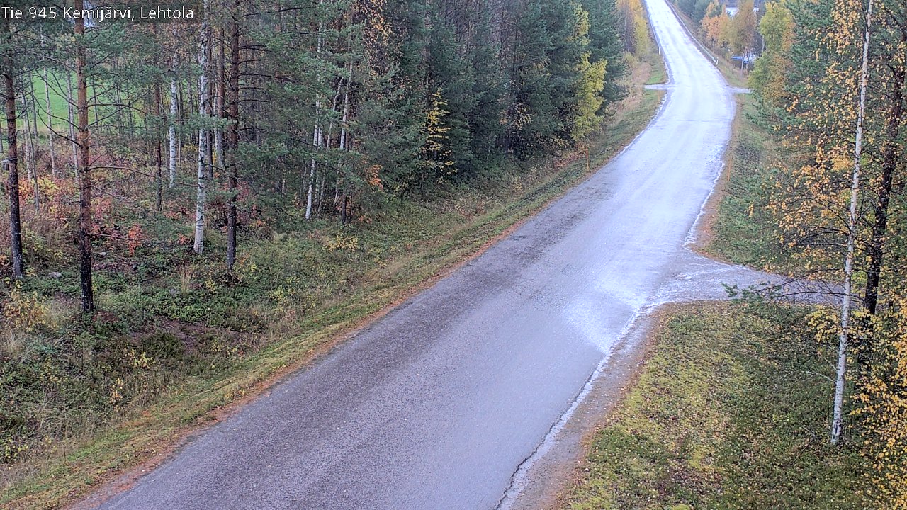 Weather Camera Image Road 945 Kemijärvi, Lehtola, Kemijärvi, Lappi