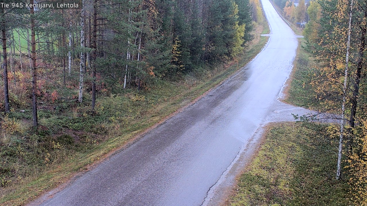 Weather Camera Image Road 945 Kemijärvi, Lehtola, Kemijärvi, Lappi