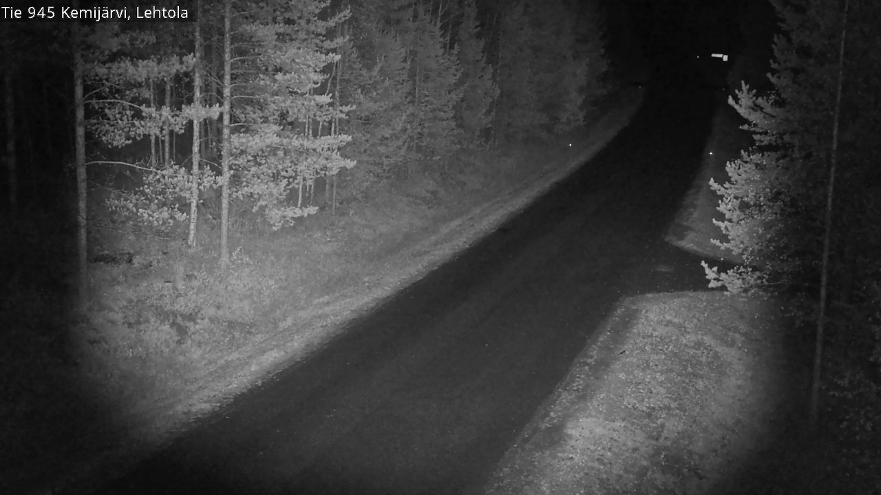 Kelikamerat Kuva Tie 945 Kemijärvi, Lehtola, Kemijärvi, Lappi
