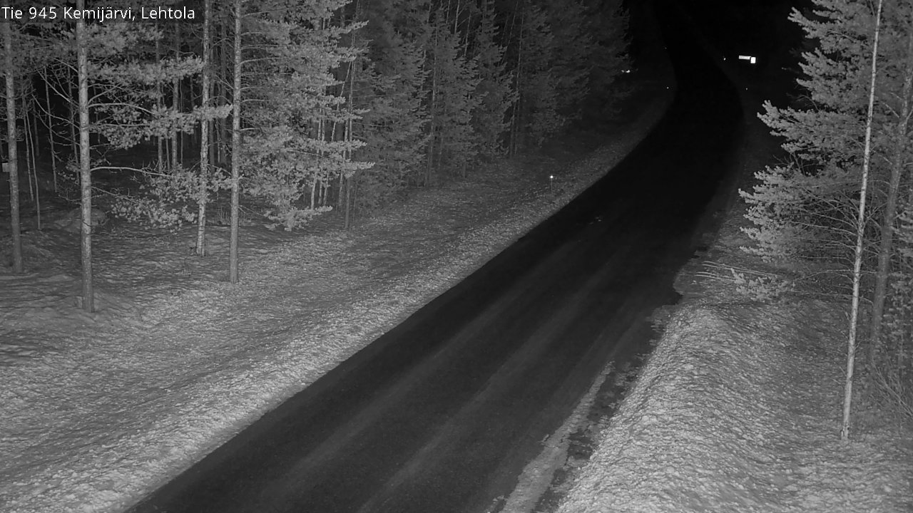 Kelikamerat Kuva Tie 945 Kemijärvi, Lehtola, Kemijärvi, Lappi