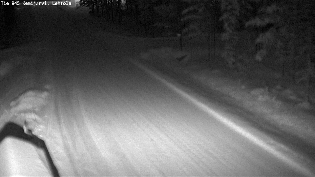 Kelikamerat Kuva Tie 945 Kemijärvi, Lehtola, Kemijärvi, Lappi