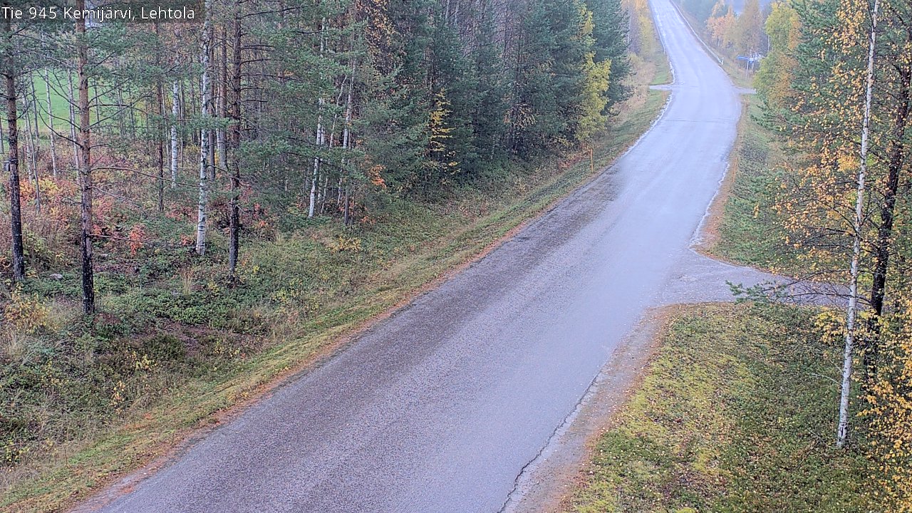 Weather Camera Image Road 945 Kemijärvi, Lehtola, Kemijärvi, Lappi