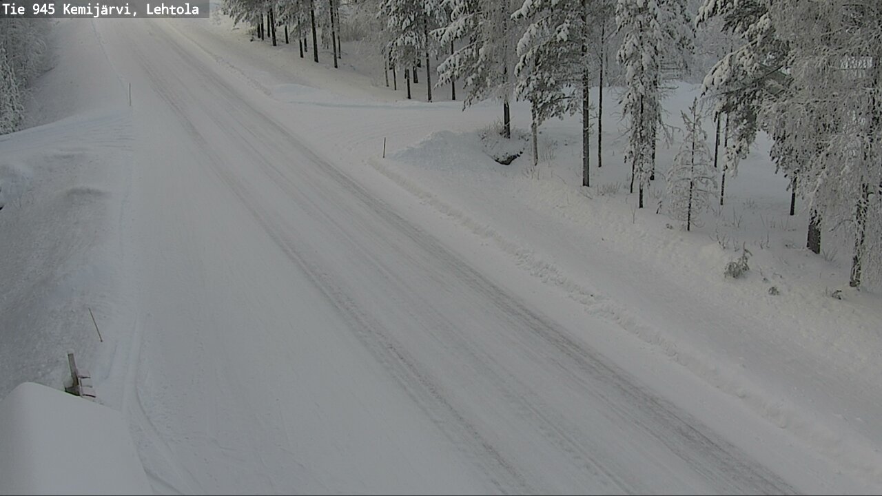 Kelikamerat Kuva Tie 945 Kemijärvi, Lehtola, Kemijärvi, Lappi