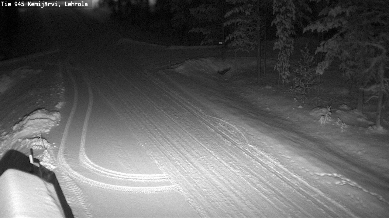 Kelikamerat Kuva Tie 945 Kemijärvi, Lehtola, Kemijärvi, Lappi