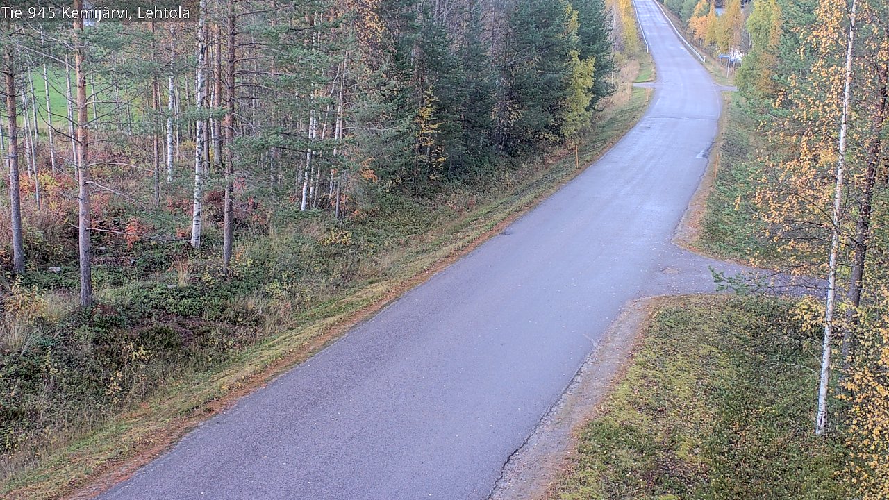 Kelikamerat Kuva Tie 945 Kemijärvi, Lehtola, Kemijärvi, Lappi