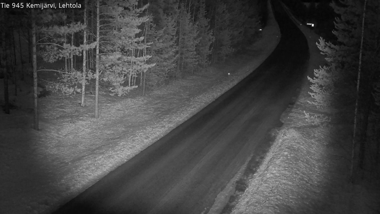 Kelikamerat Kuva Tie 945 Kemijärvi, Lehtola, Kemijärvi, Lappi