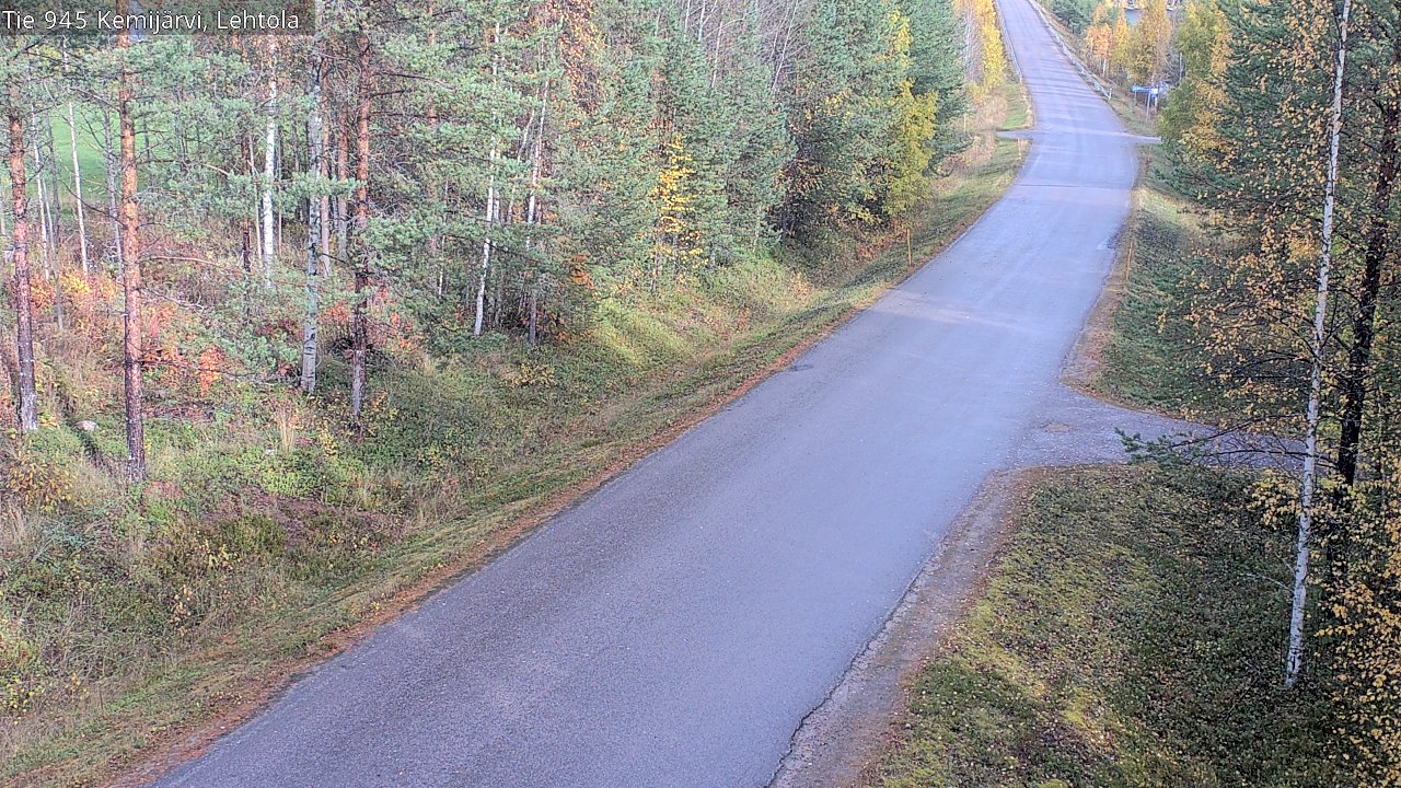 Weather Camera Image Road 945 Kemijärvi, Lehtola, Kemijärvi, Lappi
