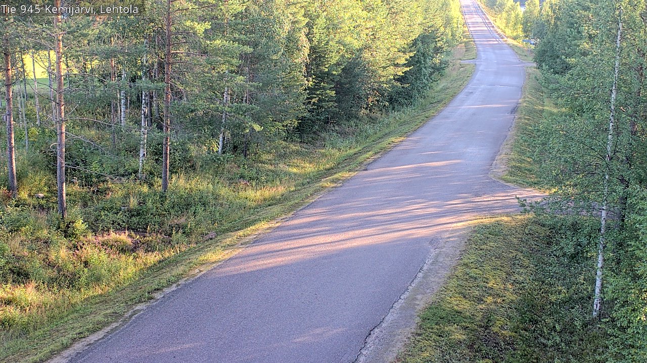 Kelikamerat Kuva Tie 945 Kemijärvi, Lehtola, Kemijärvi, Lappi
