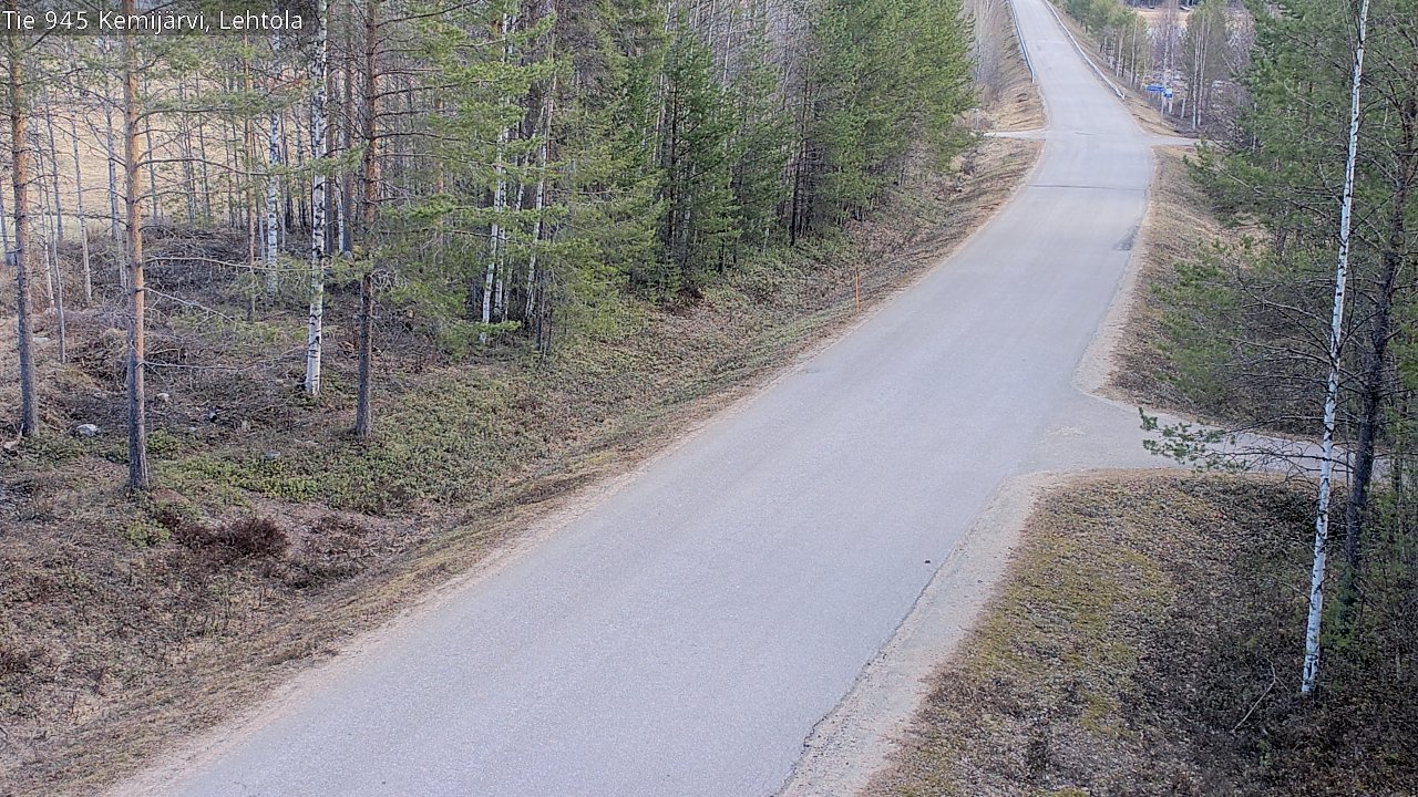 Kelikamerat Kuva Tie 945 Kemijärvi, Lehtola, Kemijärvi, Lappi