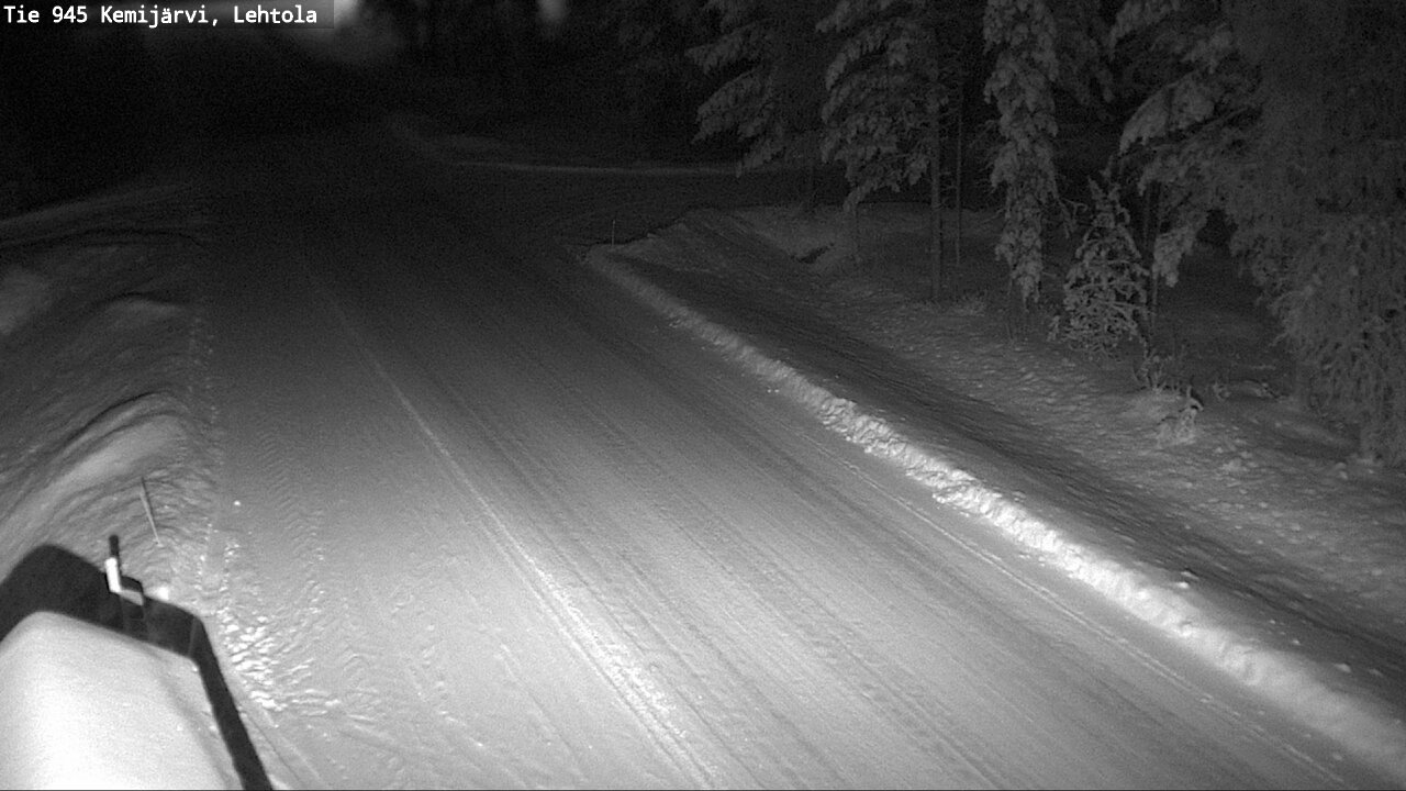 Kelikamerat Kuva Tie 945 Kemijärvi, Lehtola, Kemijärvi, Lappi