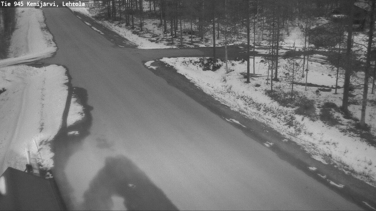 Weather Camera Image Road 945 Kemijärvi, Lehtola, Kemijärvi, Lappi