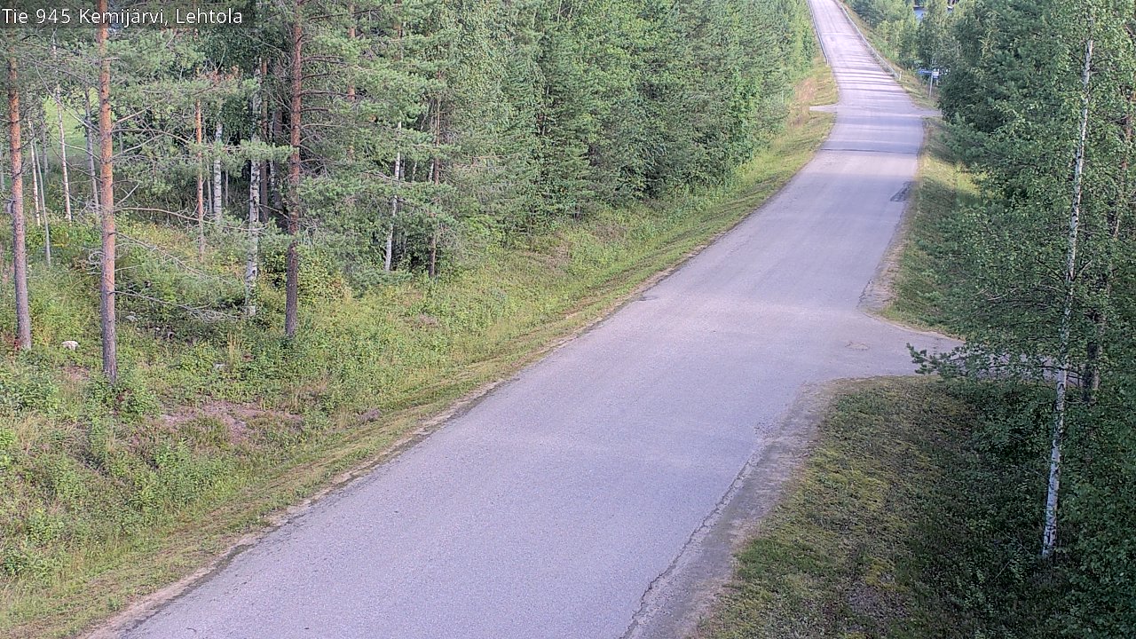 Weather Camera Image Road 945 Kemijärvi, Lehtola, Kemijärvi, Lappi