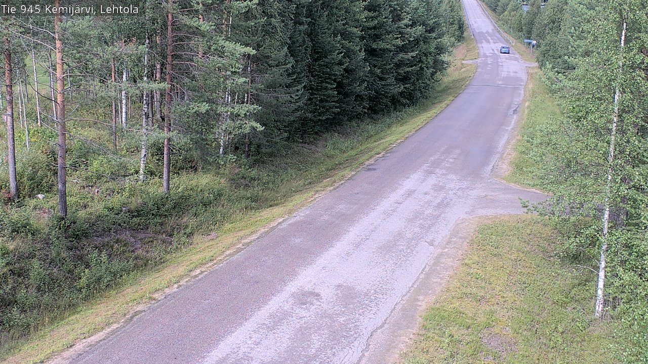 Kelikamerat Kuva Tie 945 Kemijärvi, Lehtola, Kemijärvi, Lappi