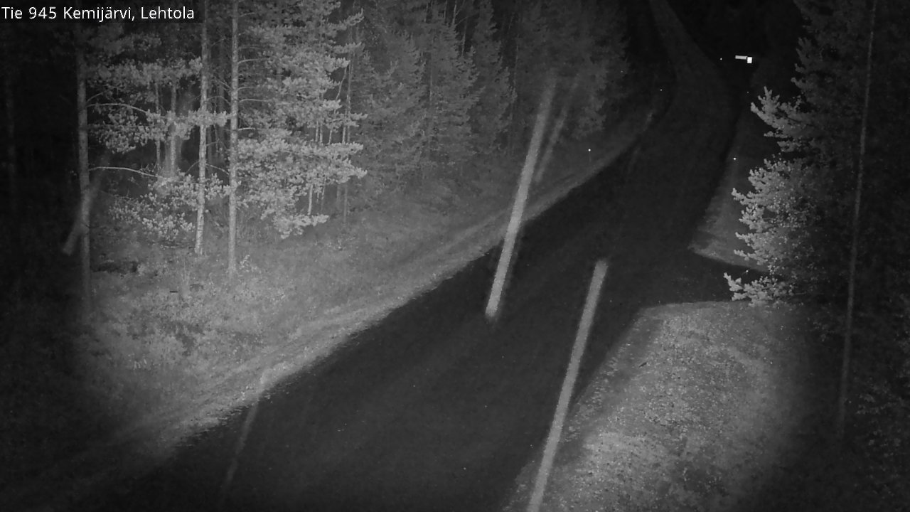 Kelikamerat Kuva Tie 945 Kemijärvi, Lehtola, Kemijärvi, Lappi