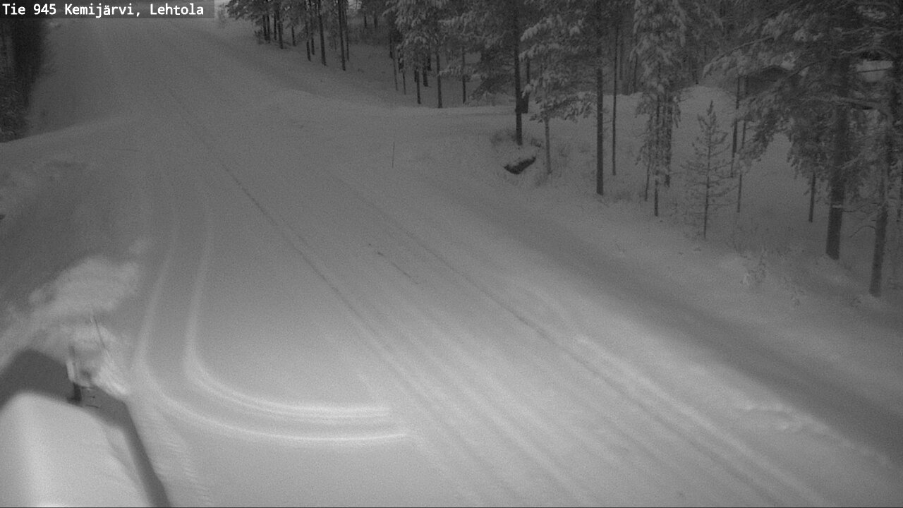 Kelikamerat Kuva Tie 945 Kemijärvi, Lehtola, Kemijärvi, Lappi