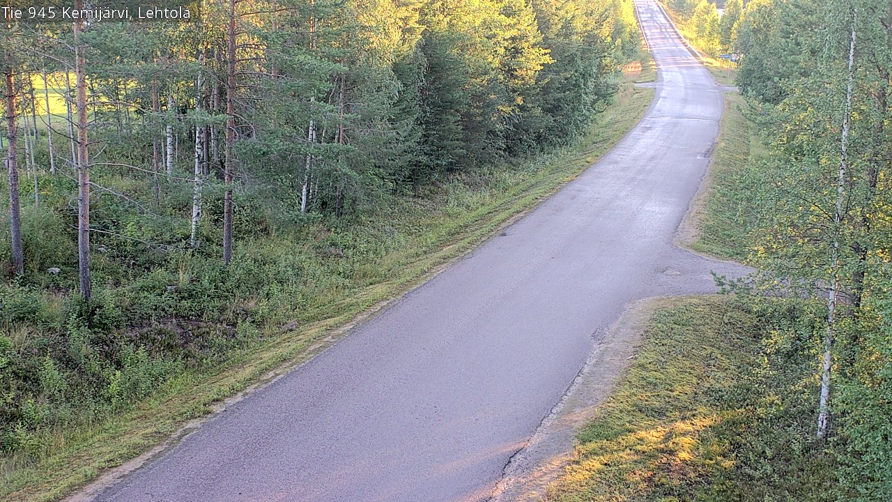 Kelikamerat Kuva Tie 945 Kemijärvi, Lehtola, Kemijärvi, Lappi