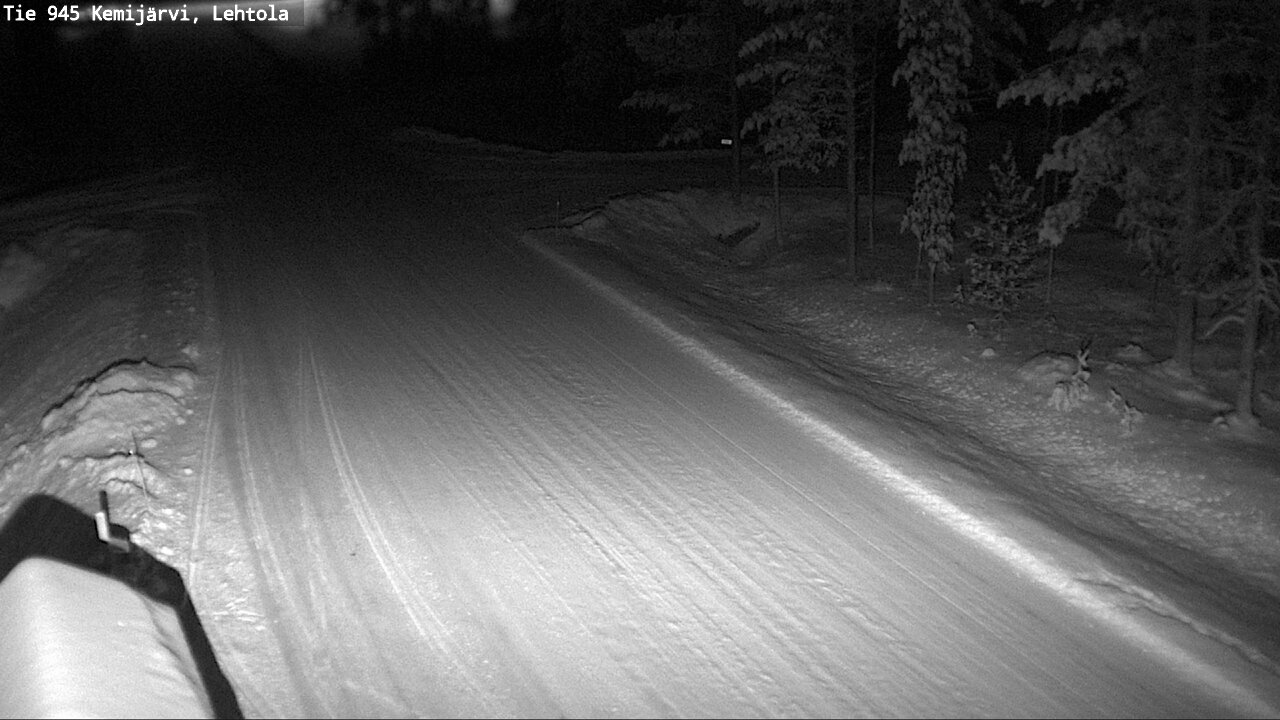 Kelikamerat Kuva Tie 945 Kemijärvi, Lehtola, Kemijärvi, Lappi