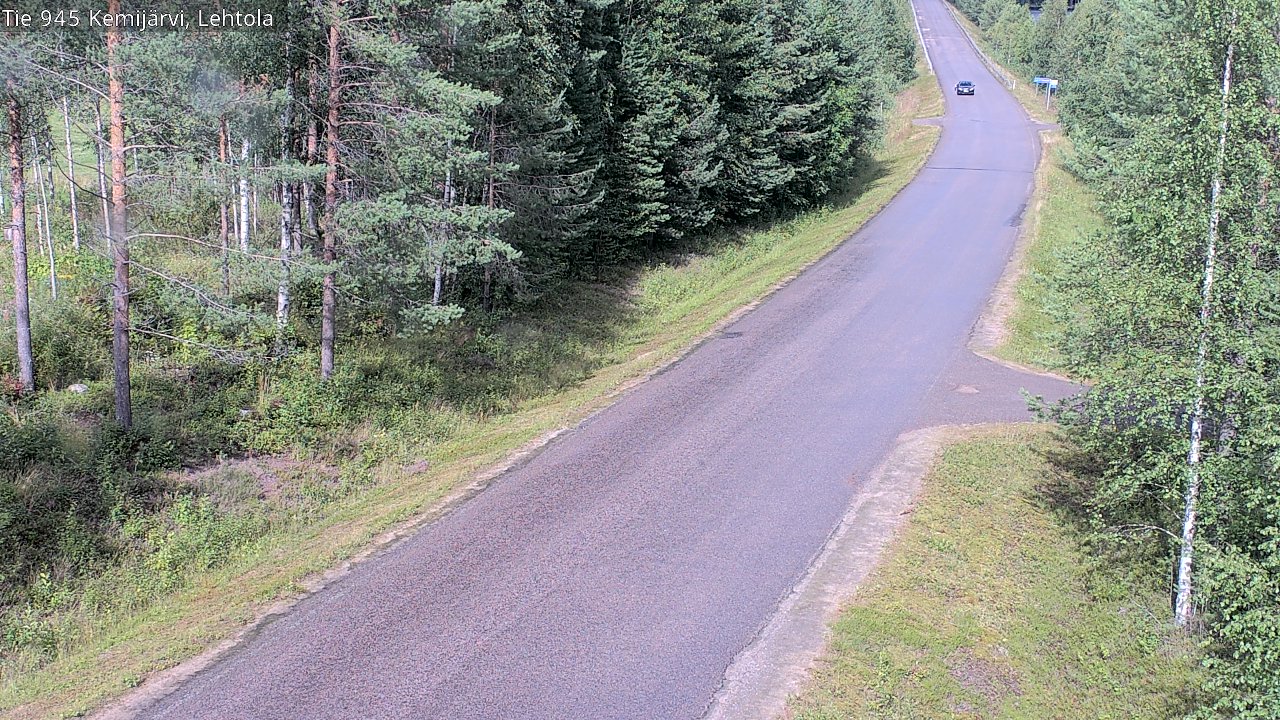 Kelikamerat Kuva Tie 945 Kemijärvi, Lehtola, Kemijärvi, Lappi