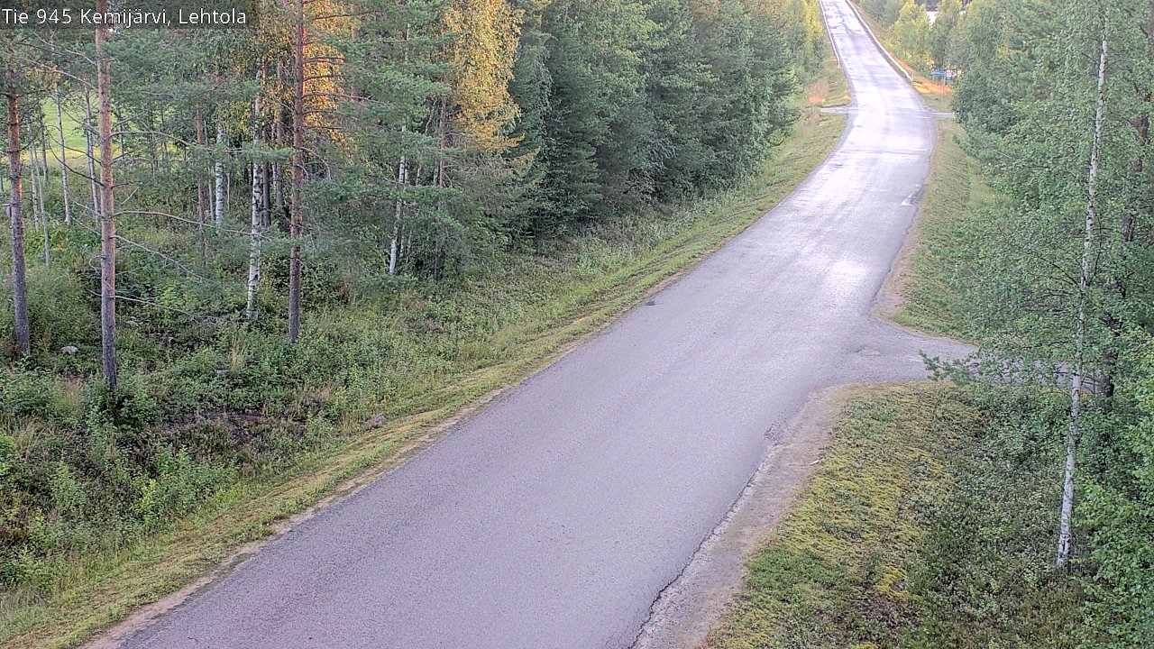 Weather Camera Image Road 945 Kemijärvi, Lehtola, Kemijärvi, Lappi