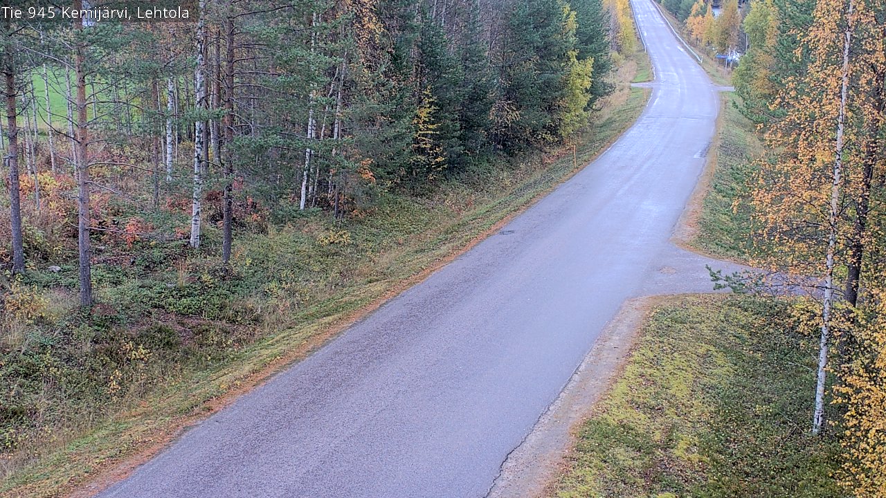 Kelikamerat Kuva Tie 945 Kemijärvi, Lehtola, Kemijärvi, Lappi