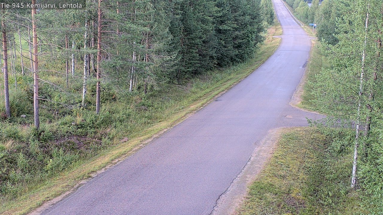 Kelikamerat Kuva Tie 945 Kemijärvi, Lehtola, Kemijärvi, Lappi