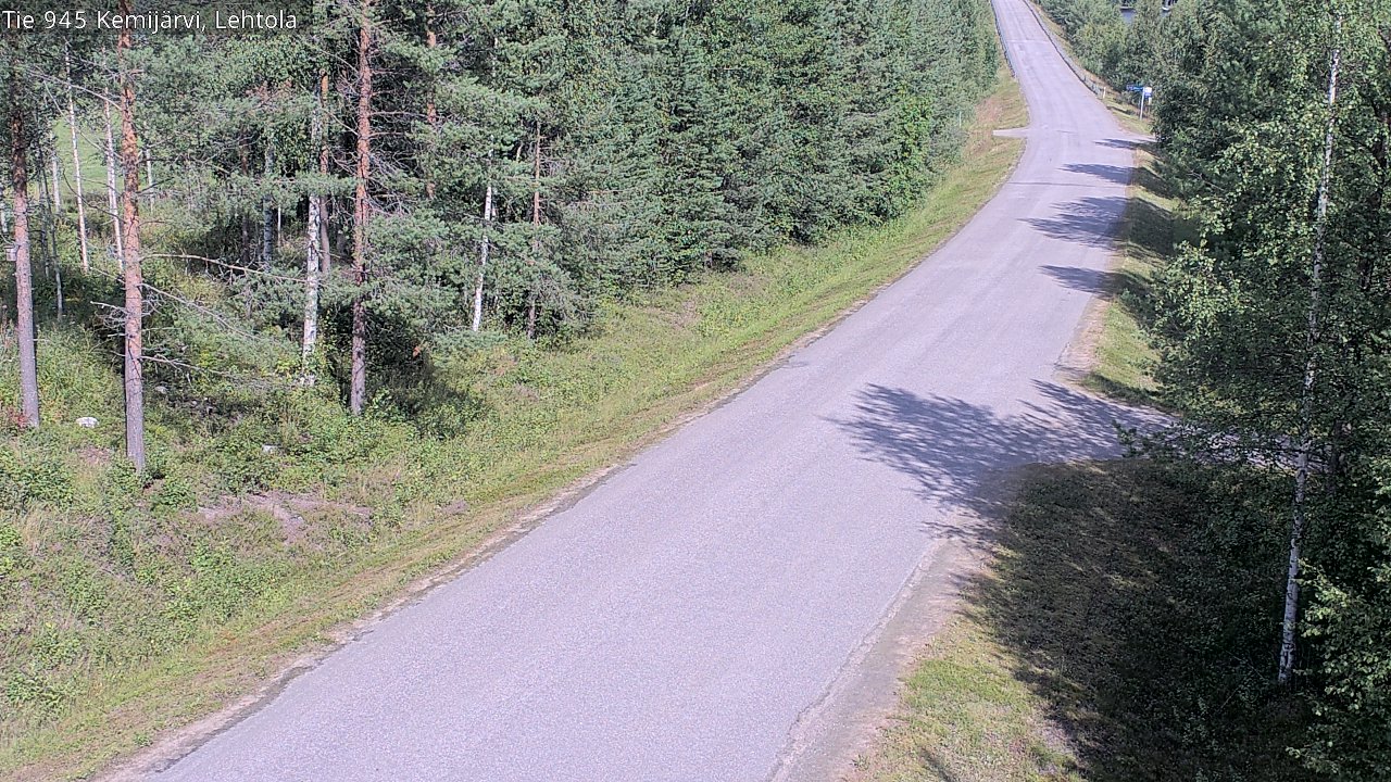 Weather Camera Image Road 945 Kemijärvi, Lehtola, Kemijärvi, Lappi
