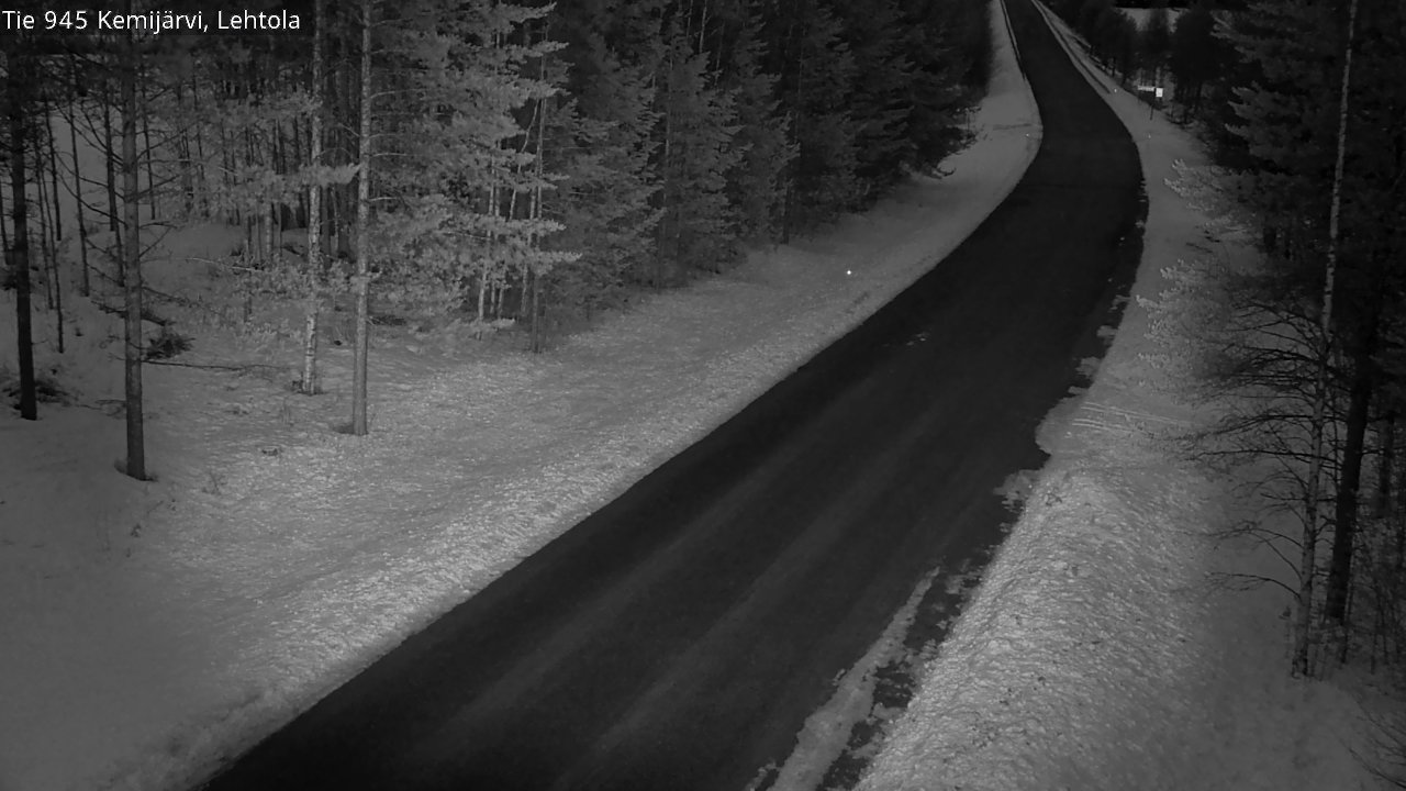 Kelikamerat Kuva Tie 945 Kemijärvi, Lehtola, Kemijärvi, Lappi