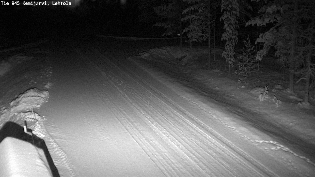 Kelikamerat Kuva Tie 945 Kemijärvi, Lehtola, Kemijärvi, Lappi