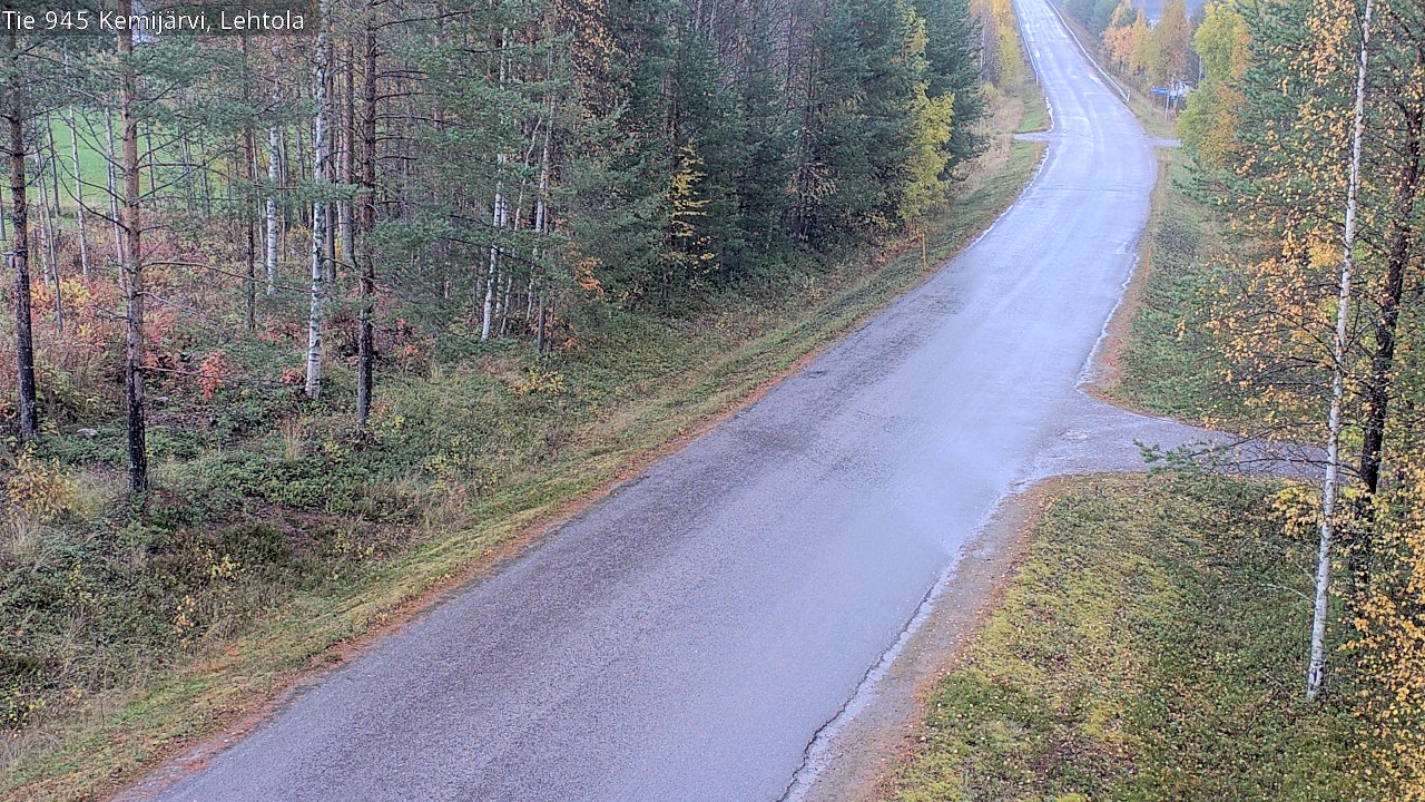 Weather Camera Image Road 945 Kemijärvi, Lehtola, Kemijärvi, Lappi