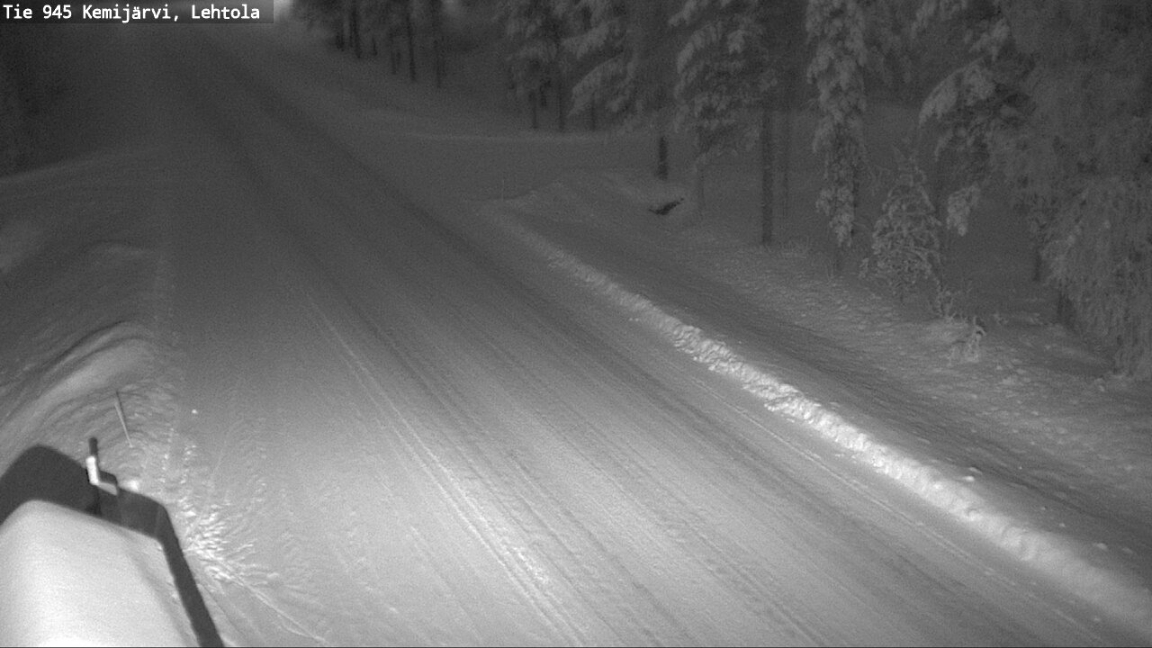 Kelikamerat Kuva Tie 945 Kemijärvi, Lehtola, Kemijärvi, Lappi