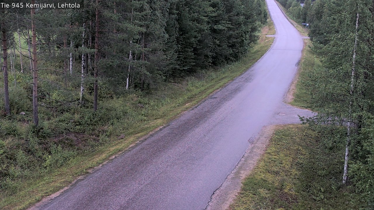 Kelikamerat Kuva Tie 945 Kemijärvi, Lehtola, Kemijärvi, Lappi