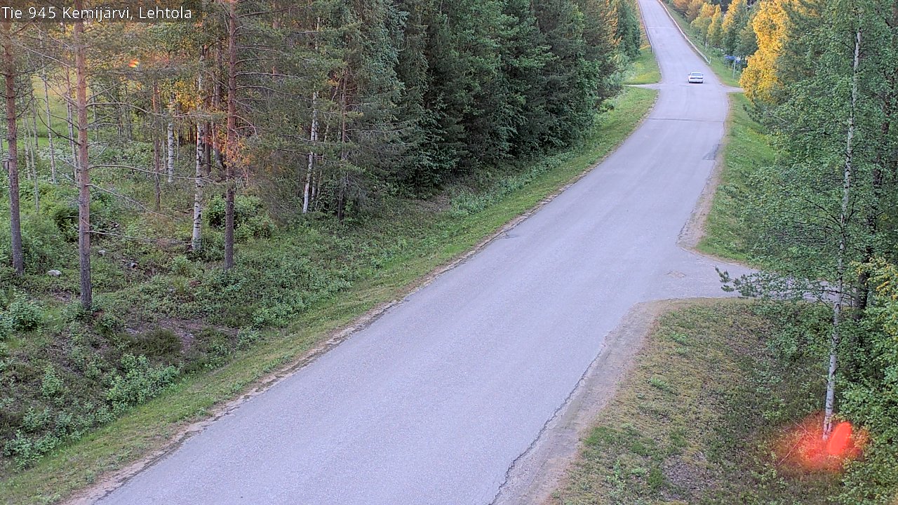 Weather Camera Image Road 945 Kemijärvi, Lehtola, Kemijärvi, Lappi