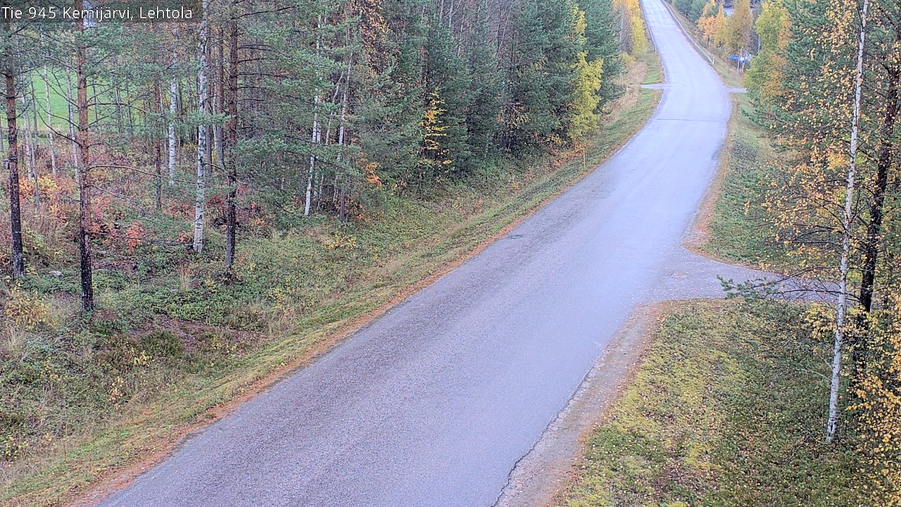 Weather Camera Image Road 945 Kemijärvi, Lehtola, Kemijärvi, Lappi