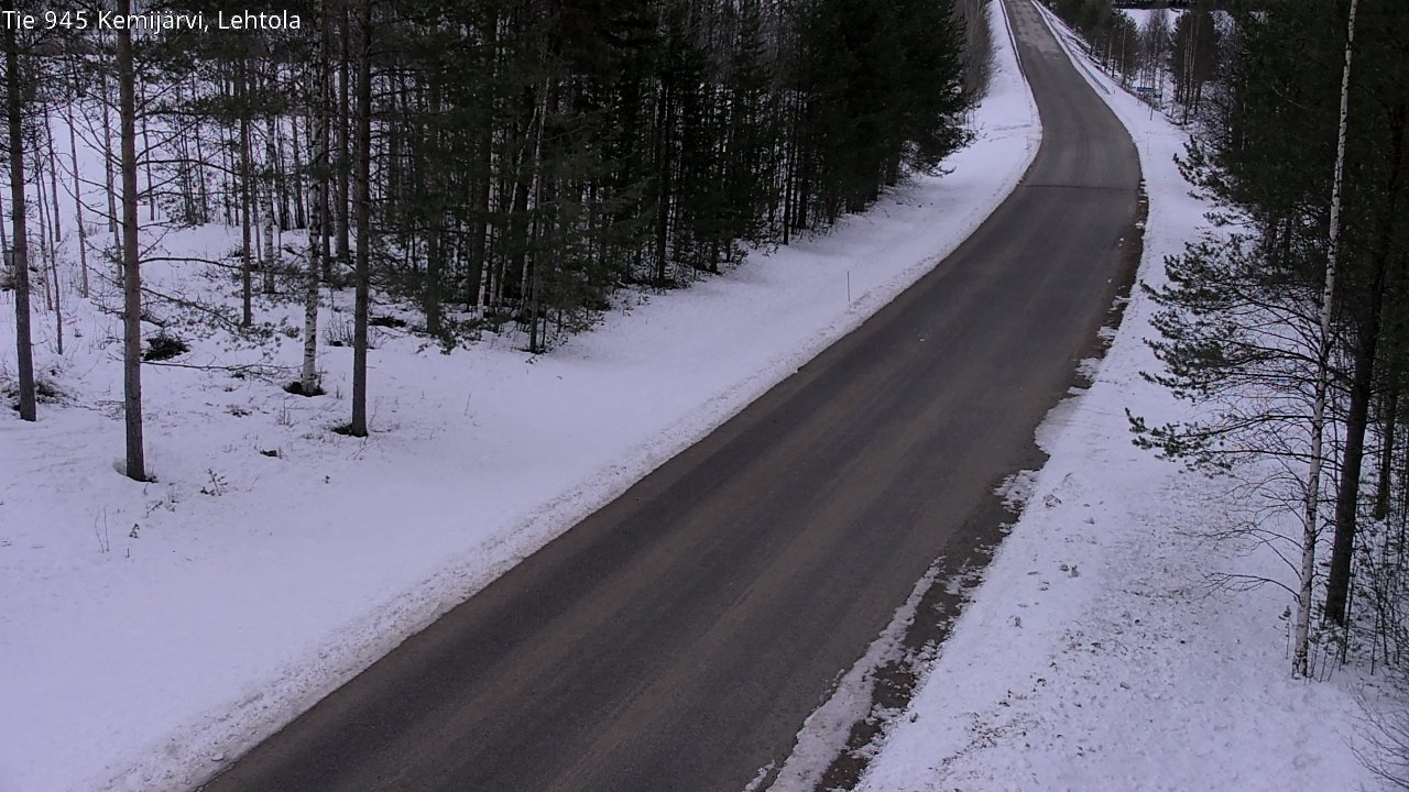 Kelikamerat Kuva Tie 945 Kemijärvi, Lehtola, Kemijärvi, Lappi